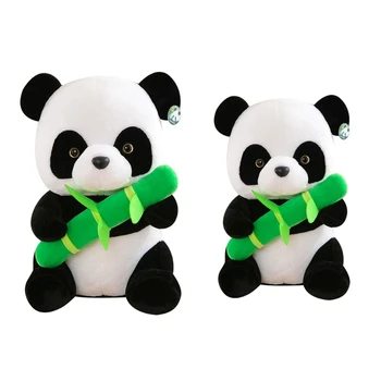 30/40 см Плюшевая игрушка-панда для детей, Бамбуковая панда, чучело животного, Гигантская панда, украшение детской комнаты, прекрасное Успокаивающее