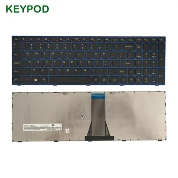 Новый Английский для Lenovo G50 G50-70 G50-70AT B50-30 B50-70 B50-80 Z50 Z70-80 NoBacklight Blue Клавиатура ноутбука для ноутбука