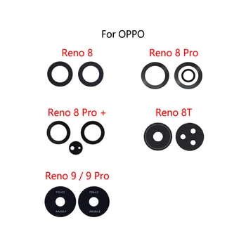 2 шт./лот для OPPO Reno 8 Pro 8T 9 Plus задний объектив Камера заднего вида стеклянный объектив Зеркало