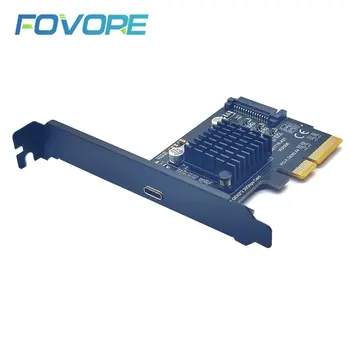 Адаптер расширения PCI Express 3.0 X4 к Type-C Благодаря нашей высокоскоростной плате PCI-E USB C Riser Card Ваш компьютер может быть обновлен.