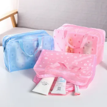 Женская сумка для плавания, сумки из прозрачного ПВХ пластика, органайзер для макияжа у бассейна, сумка для хранения туалетных принадлежностей, сумка из ПВХ