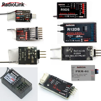 Радиоуправляемый приемник Radiolink 2.4G сигнала R12DSM R12DS R9DS R8FM R6DSM R6DS R6FG R7FG для радиоуправляемого передатчика