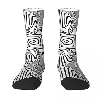 Изолированные носки контрастного цвета, Полевая упаковка, Эластичные носки с юмористической графикой, Уникальный чулок R117