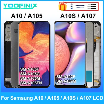 Оригинальный для Samsung Galaxy A10 A105 ЖК-дисплей SM-A105F/DS Экран Для Samsung A10S A107 Дисплей SM-A107F/DS Запасные части