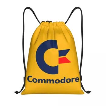 Commodore 64 Рюкзак На Шнурке Женский Мужской Спортивный Рюкзак Для Спортзала Портативный Amiga International Computer Symbol Training Bag Sack