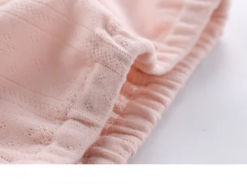 тренировочные 5 шт./лот Многоразовые водонепроницаемые детские штанишки Сетчатое хлопчатобумажное нижнее белье для новорожденных, моющийся подгузник из детской ткани