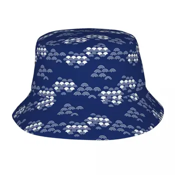Панама для серфинга в Канагаве для мужчин и женщин, пляжная японская шляпа с волнистым полем, уличные легкие кепки для рыбалки на открытом воздухе, шляпа-боб