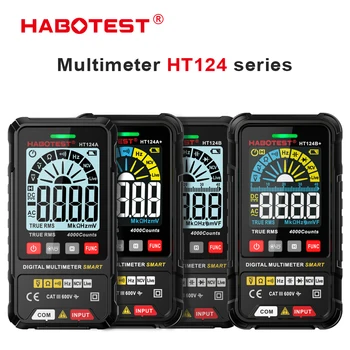 Цифровой Мультиметр HABOTEST 4000 Отсчетов Smart Auto Range Voltage Tester Измеритель Емкости переменного Постоянного Напряжения Ом Гц