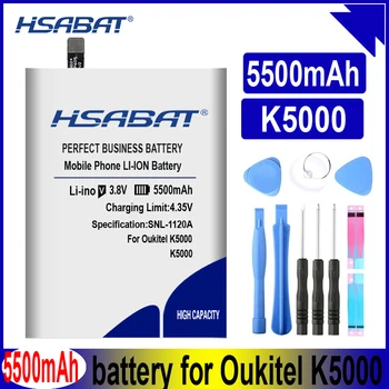 Аккумулятор HSABAT K5000 5500 мАч для аккумуляторов Oukitel K5000
