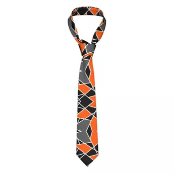 Геометрические современные мужские и женские галстуки Mondrian из шелка и полиэстера шириной 8 см, галстуки для мужских рубашек, аксессуары для галстуков, Свадебная вечеринка