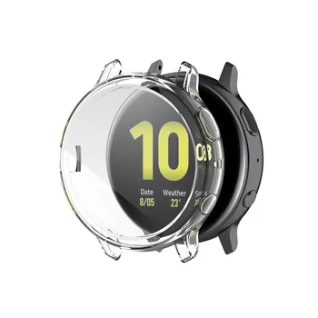 Мягкий ультратонкий кристально чистый защитный чехол, полное покрытие для Samsung Active 2, 40-миллиметровые силиконовые смарт-часы, вспомогательные аксессуары