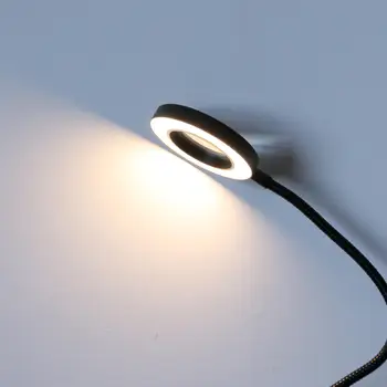 Светодиодная лампа с увеличительным стеклом, регулируемые 5-кратные лампы 3 цветов