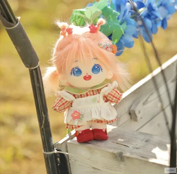 Кукольная одежда Плюшевая 20 см Корейская кукольная одежда Idol, мягкая игрушка для бездомных детей, Милые семейные игрушки для девочек, подарок