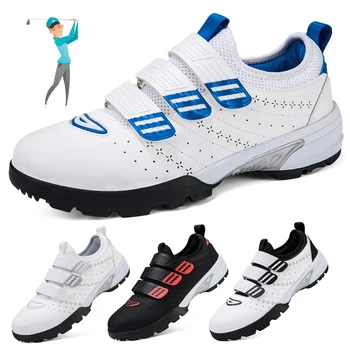 Повседневная обувь для гольфа, модная спортивная обувь, нескользящая обувь для гольфа, уличная дышащая спортивная обувь, мужская повседневная обувь