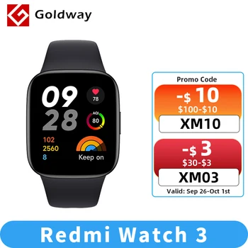 Новые смарт-часы Xiaomi Redmi Watch 3 GPS 1.75 