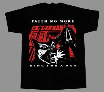 Faith No More King For A Day '95 Майк Паттон, новая черная футболка с коротким рукавом, футболка для одежды больших размеров