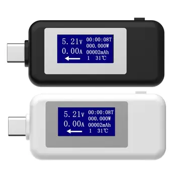 USB-Тестер Type-C LCD Цифровой Тестер Напряжения и Тока для Настольного Компьютера Dropship
