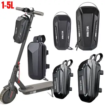 2Л/5Л Универсальная сумка для электрического скутера, Аксессуары Wild Man для взрослых, Водонепроницаемая для Xiaomi M365, Передняя сумка для скутера, Велосипедная часть