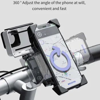 Для камеры Gopro Hero Mibilephone Велосипедное Крепление Велосипед Мотоцикл Кронштейн Держатель для Go Pro 9/8/7/6/5/4/3 + Зажим Для Подставки