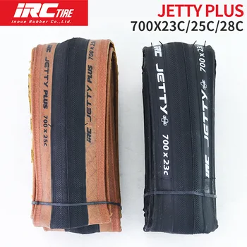! IRC Велосипедная шина Jetty plus Складная желтая краевая шина 700 * 23 25 28C Внешняя шина для шоссейного велосипеда