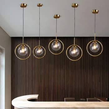 Светодиодные люстры в скандинавском минималистичном стиле подходят для легкого роскошного украшения дома, освещения гостиных и вестибюлей, люстр