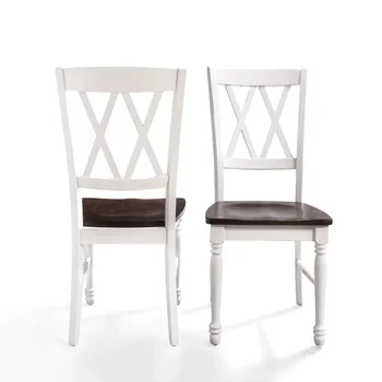 Обеденный стул Crosley Shelby, комплект из 2 предметов, белый в современном стиле