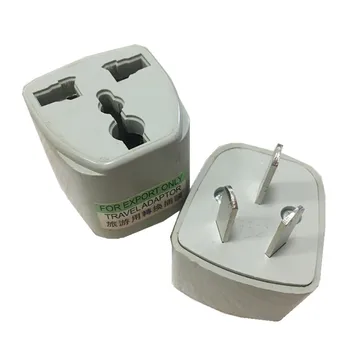 3-контактный адаптер Адаптер питания США Дорожный конвертер в США / Великобританию / ЕС Универсальное зарядное устройство AU Plug для Австралии и Новой Зеландии