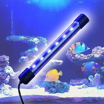 50-фунтовый Аквариумный аквариум со светодиодной подсветкой, Погружная водонепроницаемая лампа с полосой, Штепсельная вилка ЕС, Новинка