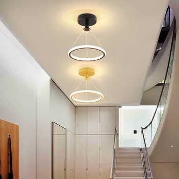 Светильник для прохода, Коридорный светильник, современный простой бытовой светодиодный потолочный светильник, светодиодная люстра, люстра для спальни, балкона.
