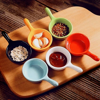 Японская керамика, макайте соус в маленькие тарелки, миска для соуса, блюдце, тарелка для кетчупа, блюдо для масла, уксуса, креативные блюда