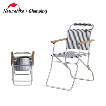 Naturehike Уличное кресло для вездехода из алюминиевого сплава, Походное кресло, Портативный Складной стул для отдыха