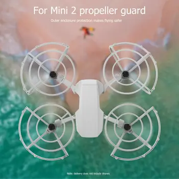 Полностью закрытый легкий протектор пропеллера для DJI Mavic Mini 2, Быстросъемный защитный кожух для дрона, Защитные аксессуары
