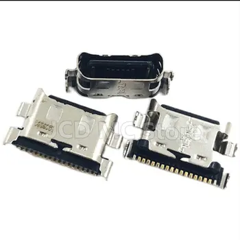 10-50 шт. Тип C USB Разъем для зарядки Samsung Galaxy A31 A41 A51 A71 M31S M21 M31 A12 A30S A307F A125 Разъем для подключения порта Док-станция
