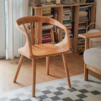 Массажное эргономичное кресло для столовой кухни, Минималистичный стул для релаксации, Офисная мебель Nordic Cadeiras De Jantar для столовой Mzy