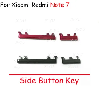10 шт. Для Xiaomi Redmi Note 7/Note 7 Pro, кнопка включения, выключения, Увеличение, уменьшение громкости, Боковая кнопка, Запасные части