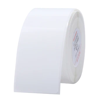 Термокабельная бумага для этикеток для принтера этикеток D101 Цена штрих-кода Размер именных этикеток Водонепроницаемый, устойчивый к разрыву 25x60 мм 110 листов / рулон
