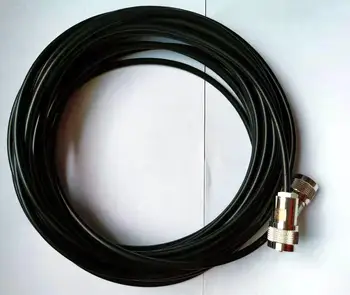 Шнур из чистой меди 50-5 RF с разъемом N-N для фидерной антенны FM, кабель длиной 20 метров для коротковолнового радиопередатчика SW
