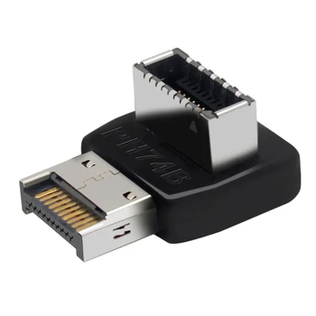 USB 3.1 Type-E 90-градусный преобразователь USB-переходник для разъема материнской платы, аксессуары для ПК, Настольные запчасти DIY
