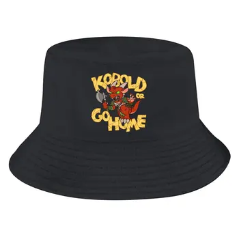 DnD Game Панама Кобольд или Иди домой Мужская Женская рыбацкая кепка Хип-хоп Пляжные солнцезащитные шляпы для рыбалки