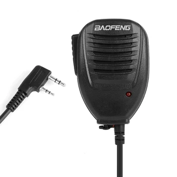 Динамик Микрофон Микрофон для Портативной Двусторонней Радиосвязи Walkie Talkie UV-5R UV-5RE Plus BF-888S UV-B5 UV-B6 GT-3 Mark