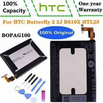 Новый Аккумулятор B0PAG100 BOPAG100 Для HTC Butterfly 2 2J B810X HTL23/35H00223-00M Smart Mobile Phone Bateria 2700mAh