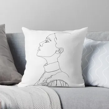 Алисия Дебнам Carey Line Art Throw Pillow, набор чехлов для подушек, декор подушек, Рождественские чехлы для подушек