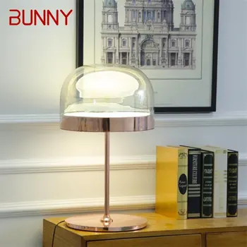 Настольные лампы BUNNY Nordic Современное светодиодное настольное освещение для украшения домашней спальни