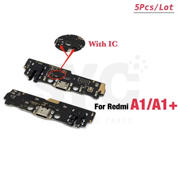 5 шт./лот Хорошее качество для Xiaomi Redmi A1 A1 + Plus USB плата для зарядки док-порт гибкий кабель