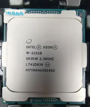 Процессор Intel Xeon W-2191B 2,3 ГГц с 18 ядрами и 36 потоками SR3RW LGA 2066 CPU, бесплатная доставка