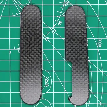 Рукоятка из углеродного волокна ручной работы для швейцарского армейского ножа Victorinox 91 мм