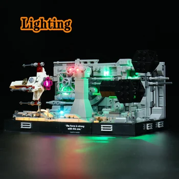 Комплект светодиодного освещения для 75329 строительных блоков bricks (только подсветка без модели)
