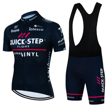 Летний костюм из джерси Quick Step 2023 для велоспорта, Мужская Дышащая одежда для горных велосипедов, Майо для горных велосипедов, Ropa Ciclismo