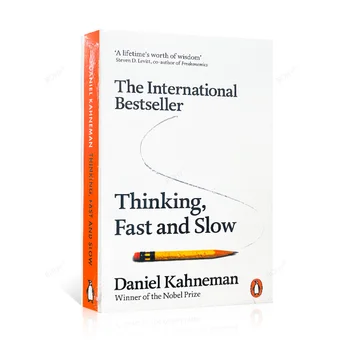 Книги по английскому языку для взрослых, мудрость на всю жизнь, книги по экономическому менеджменту Даниэль Канеман Быстрое и медленное чтение