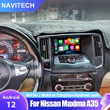 7-дюймовый автомобильный мультимедийный плеер Android с GPS-навигацией для nissan maxima a35 7th 2009-2014 Аудио-радио Стерео Carplay bluetooth